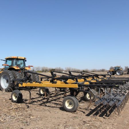 Big Country Chisel with RenRippers and Wako XT Harrow attachment for farming and agriculture